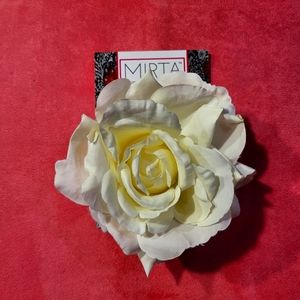 MIRTA® rose brooch purse